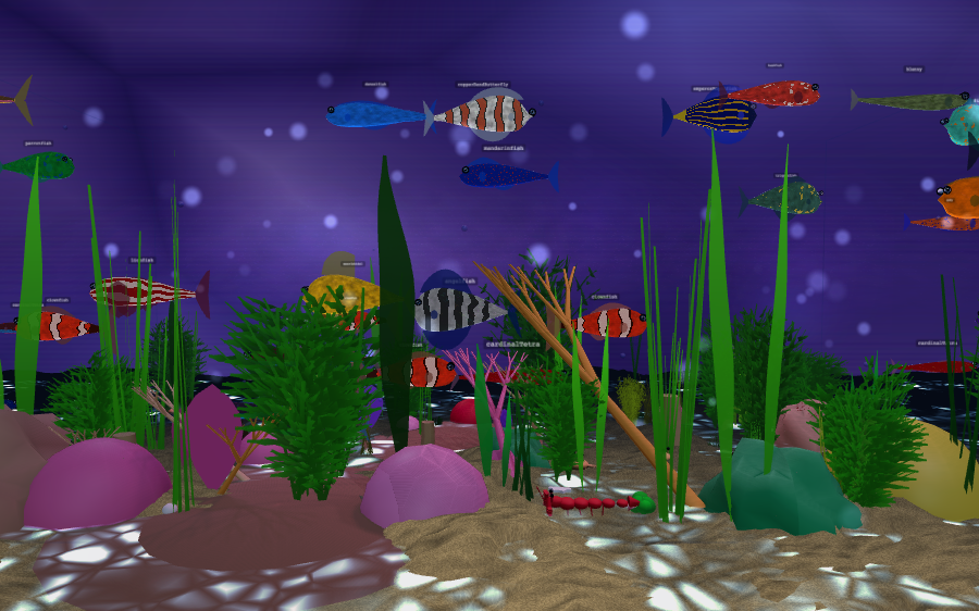 Legacy aquarium designer scene